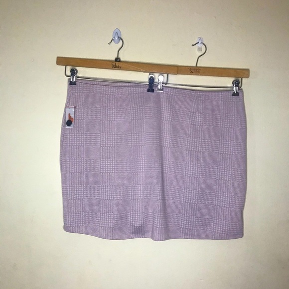 Joe Boxer pink Checker Gingham button detailed Skirt - Picture 14 of 16